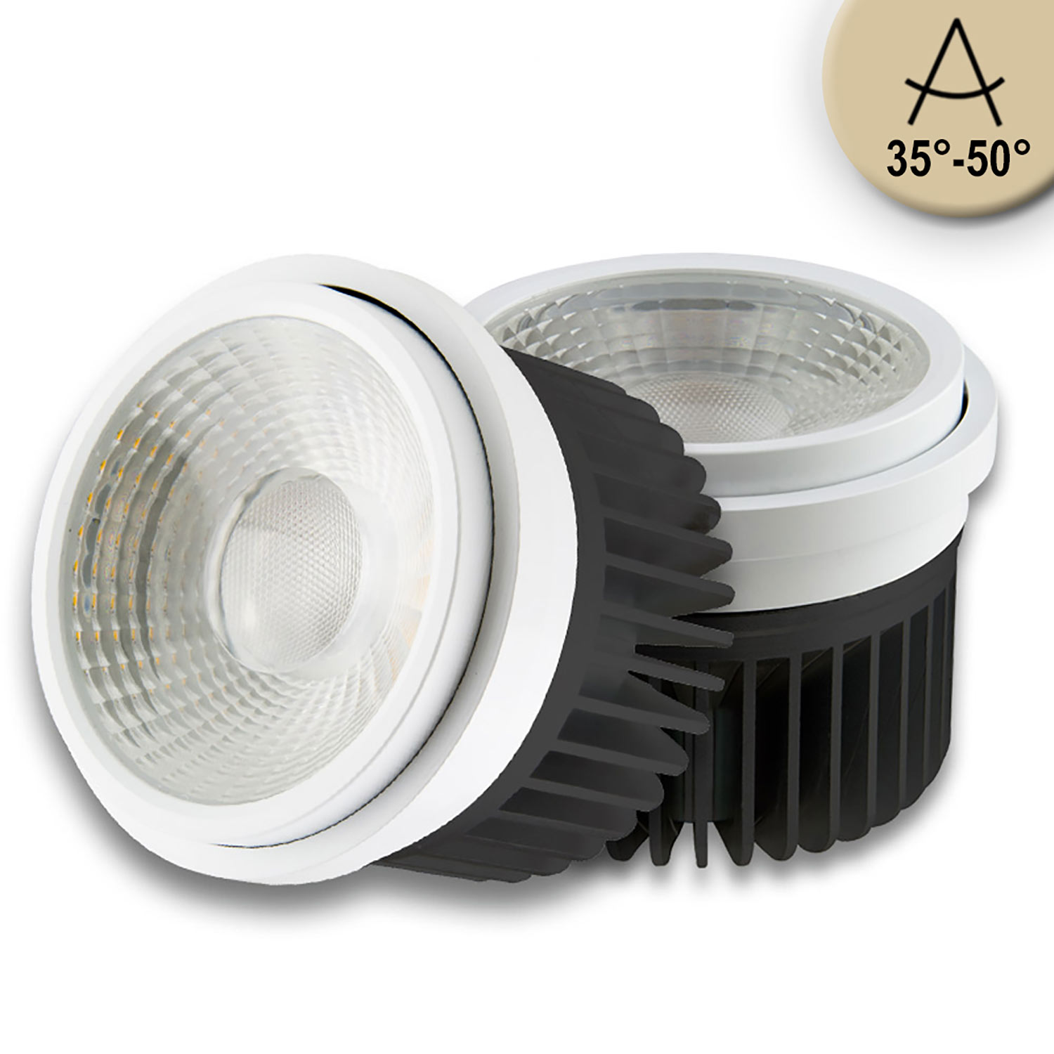 ISOLED AR111 Bread Light 30W 35°-50° variabel inkl. externem VG
