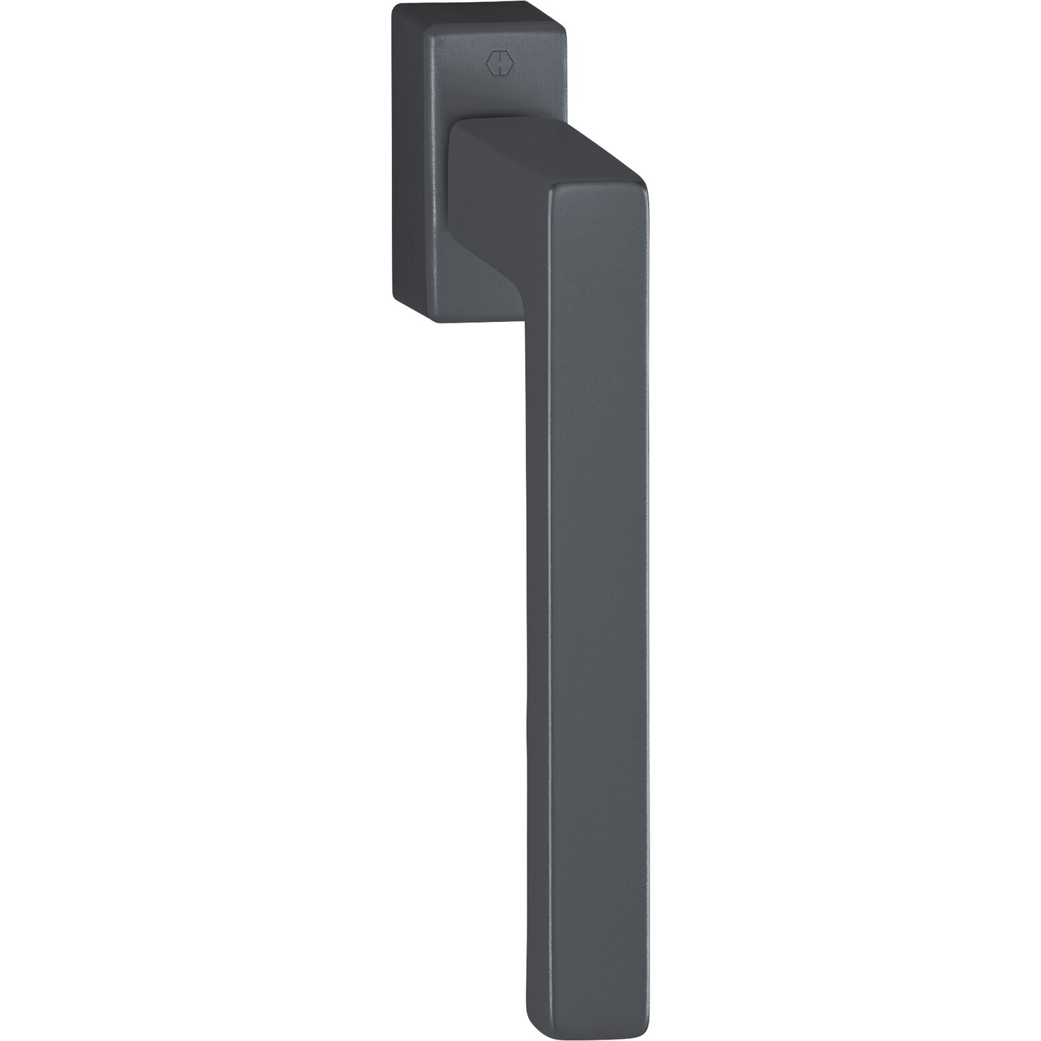 Hoppe Parallel-Schiebe-/Kipp-Griff TOULON Secustik Aluminium schwarz matt