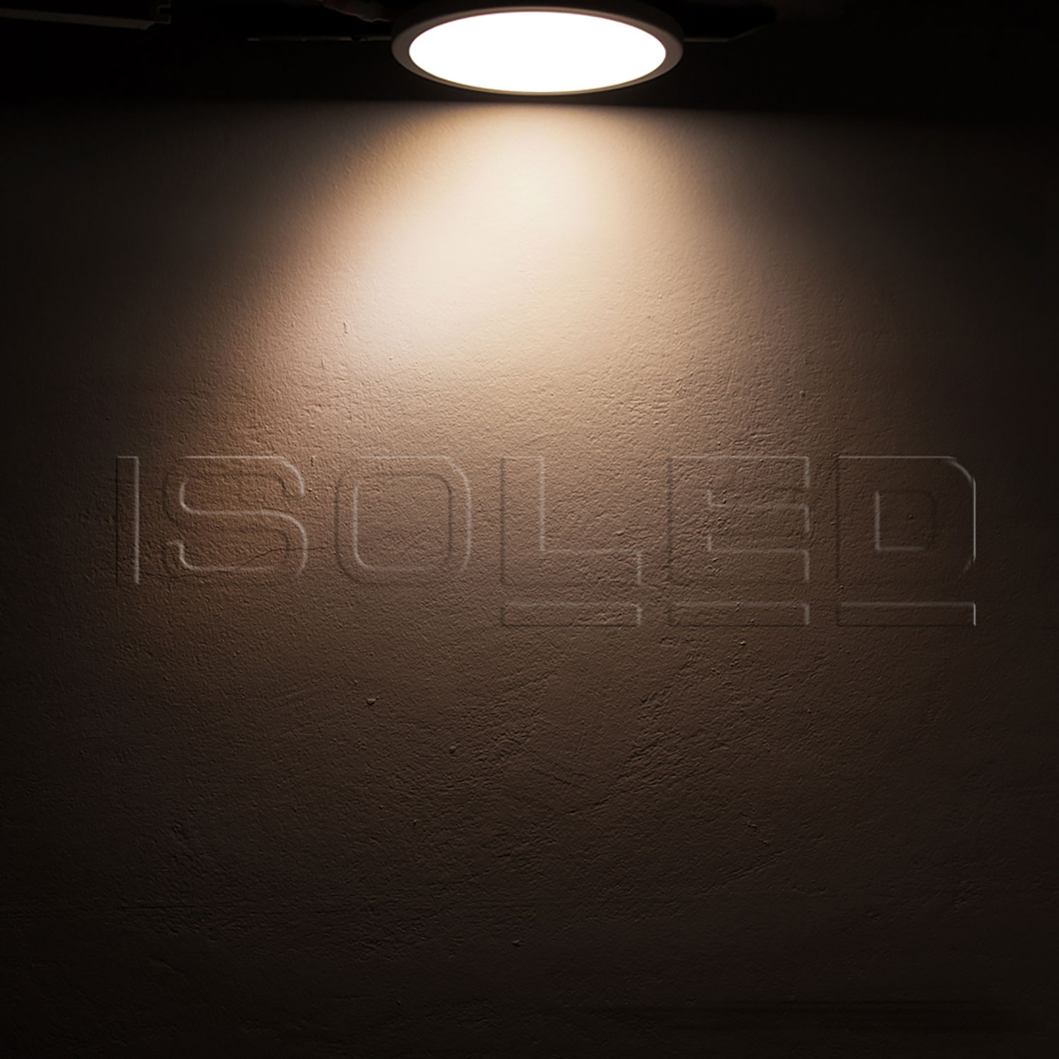 ISOLED LED Downlight Flex 23W prismatisch 120° Lochausschnitt 50-210mm warmweiß dimmbar