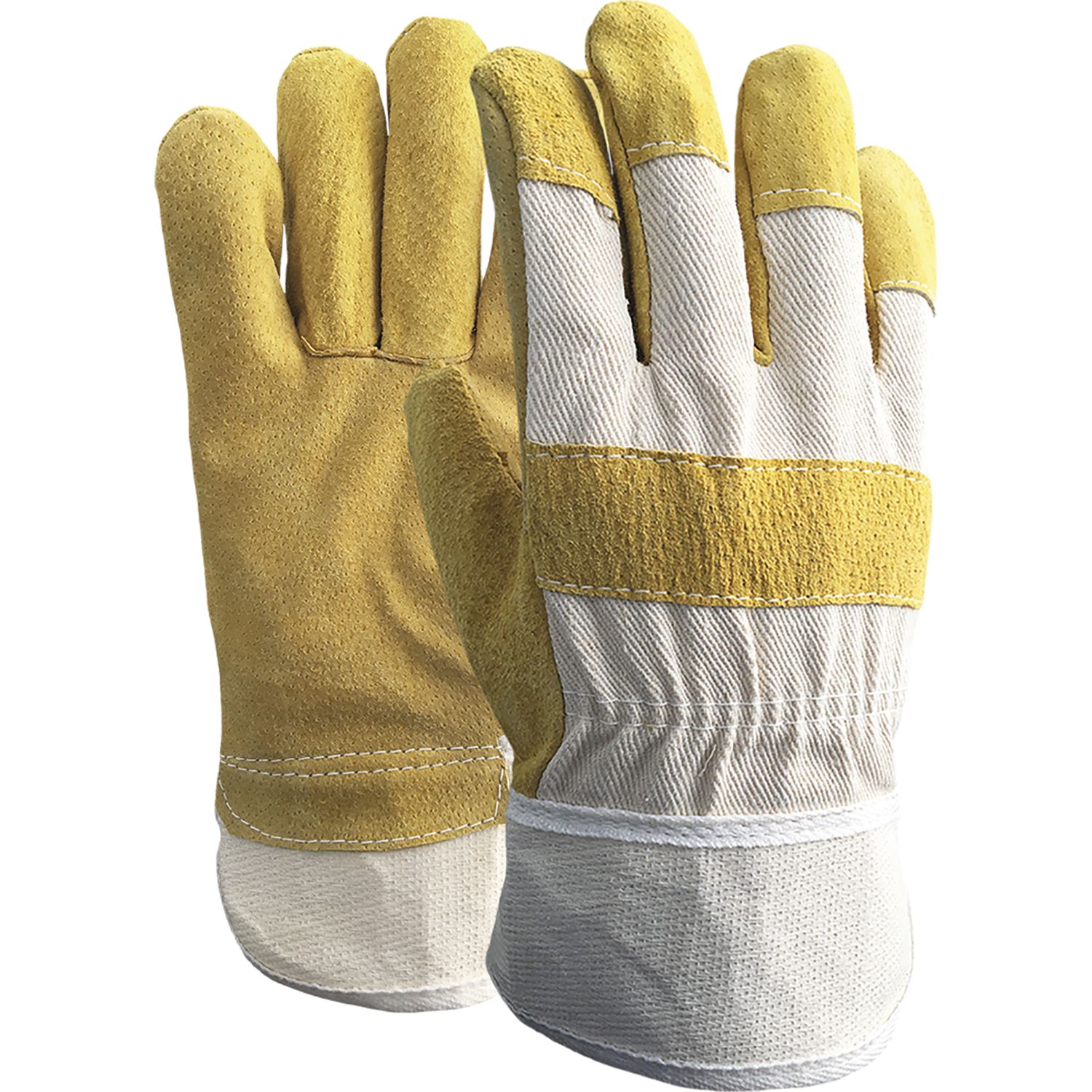 Staffl Arbeitshandschuh m. Handflächenfutter 0201 Größe 10.5 Schweinsspalt (12 Paar)