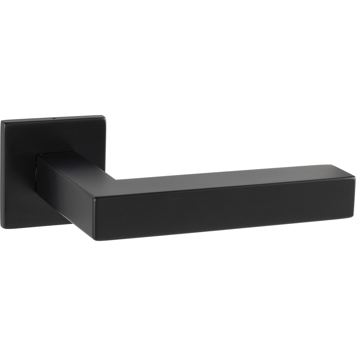 MARCHESI Drückerpaar SQUARE Smart Look, Türstärke 50-57 mm, Edelstahl schwarz