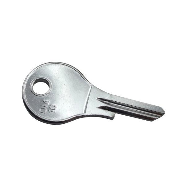 Zylinderschlüssel-Rohling MACO-Olive, DOM (DM 10), Type 22, 14,5 mm, kl. Profil