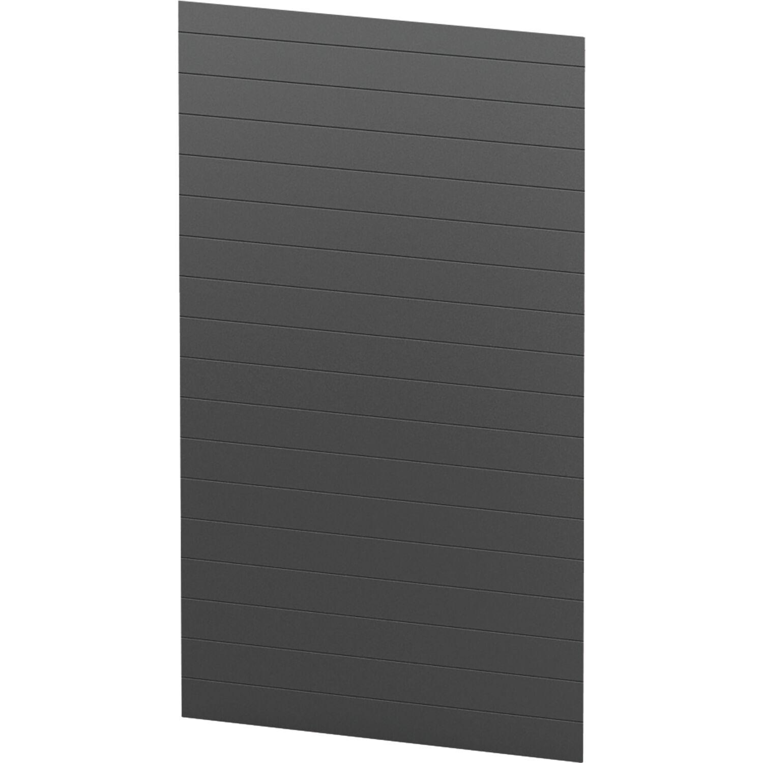 REHAU Rauvolet Rollladen Kassettenmodul Crystal Line Korpusbreite 600mm schwarz matt