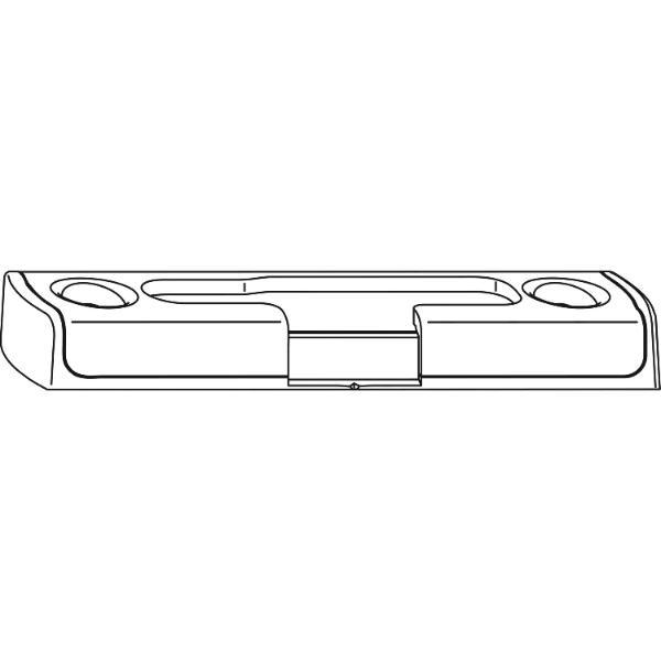 Winkhaus WINKHAUS Sicherheitskippschließblech SBK.H.9-18.LS, Eurofalz 18 mm, 9V, links