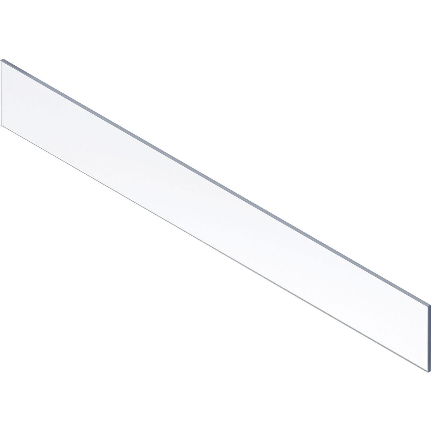 blum MERIVOBOX Einschubelement-Vorne, H=142,5, KB=1200 (18/19), Glas klar