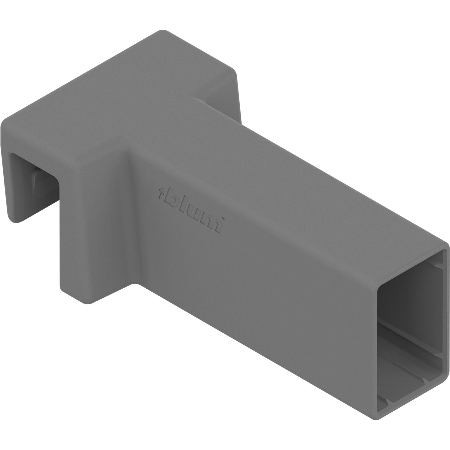 blum AMBIA-LINE Querrelinghalter Merivobox Einschubelement 8 mm Indiumgrau matt