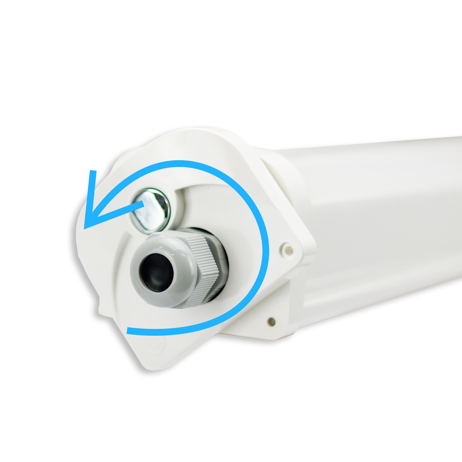 ISOLED LED Linearleuchte Professional 150cm 40W mit Notlichtfunktion IP66 neutralweiß