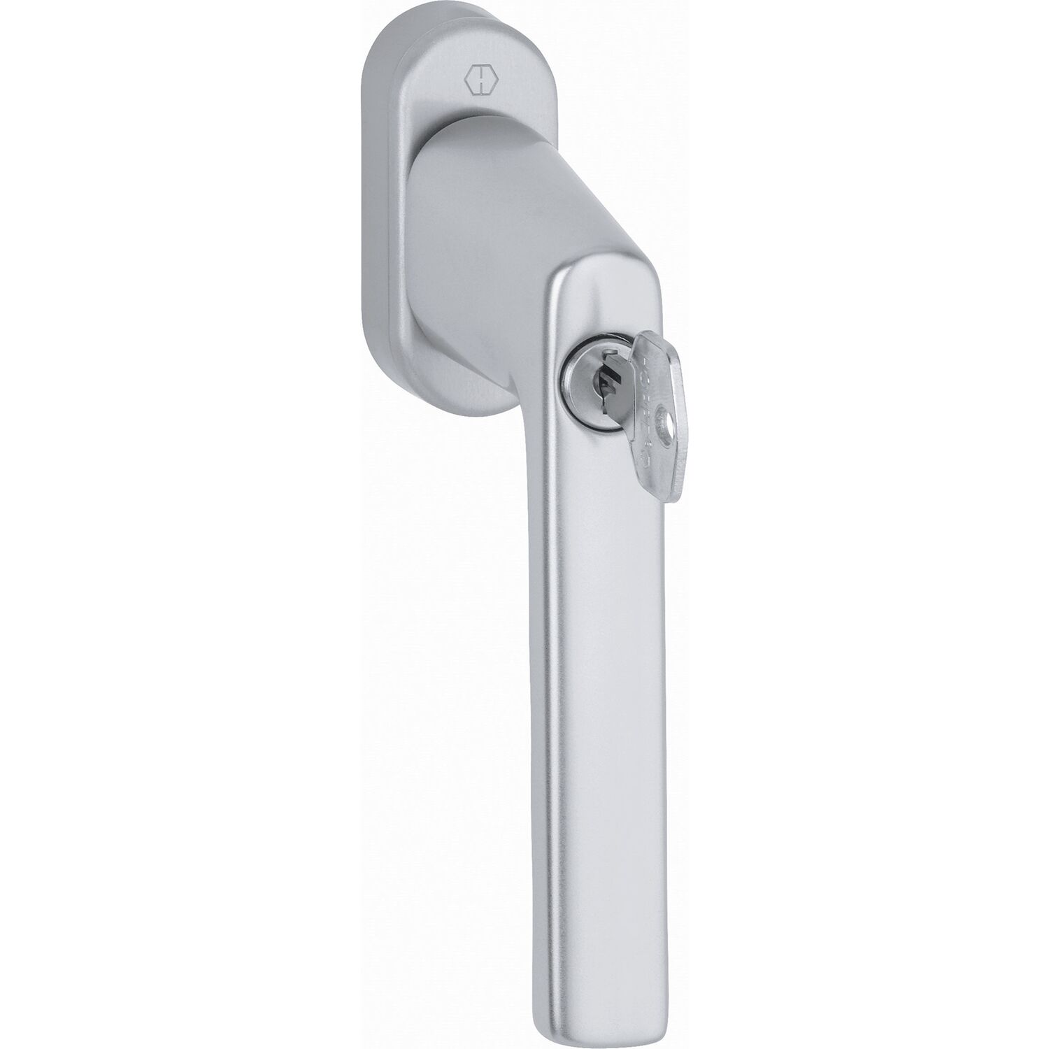 Hoppe Fenstergriff HAMBURG Sperrzylinder Aluminium silber eloxiert