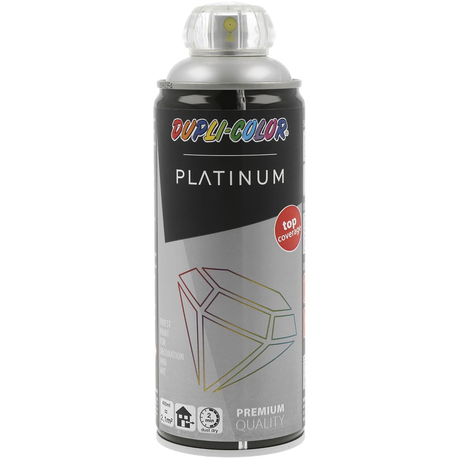 Dupli-Color Lackspray Platinum weißaluminium seidenmatt 400ml