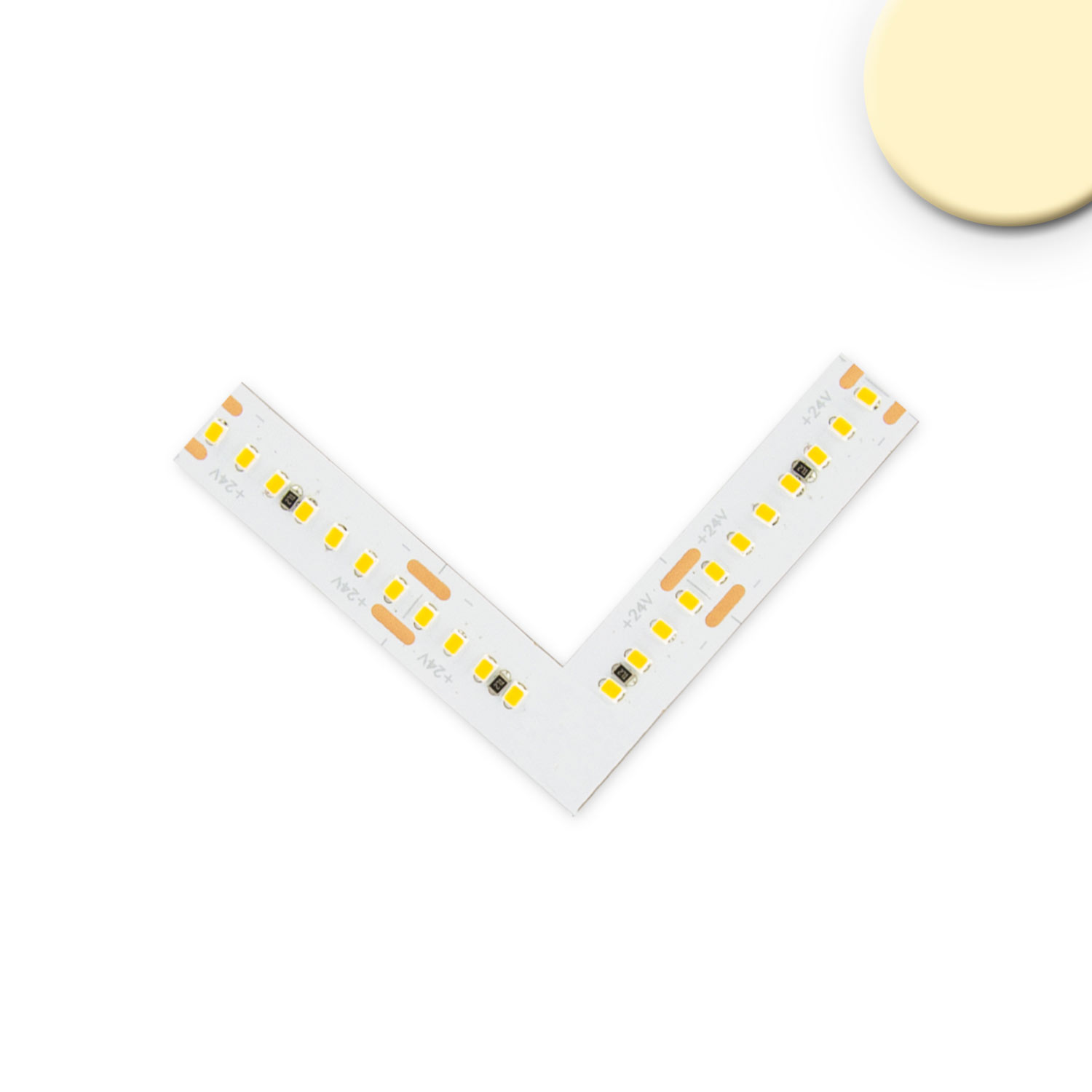 ISOLED Eckverbindung leuchtend 0,8W für CRI927 Linear10 Flexband 24V DC 15W IP20 ISOLED Eckverbindung leuchtend 0,8W für CRI927 Linear10 Flexband 24V DC 15W IP20
