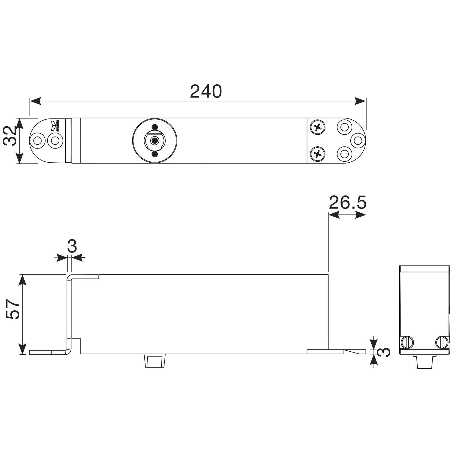 Argenta Türband Pivotica Pro FM, max. Türgewicht 100kg, Türstärke ab 40 mm, Edelstahl