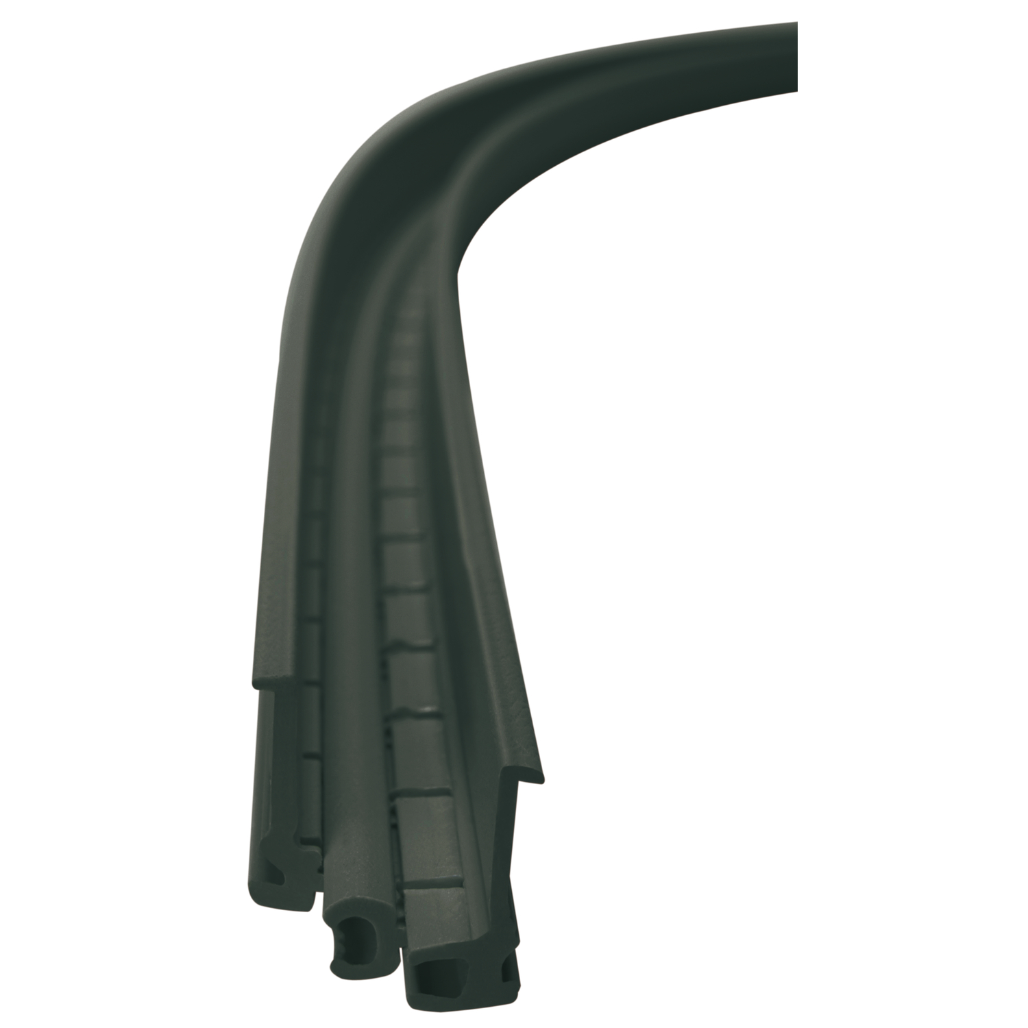 REHAU Führungsschiene FLEX 2500mm Kunststoff schwarz