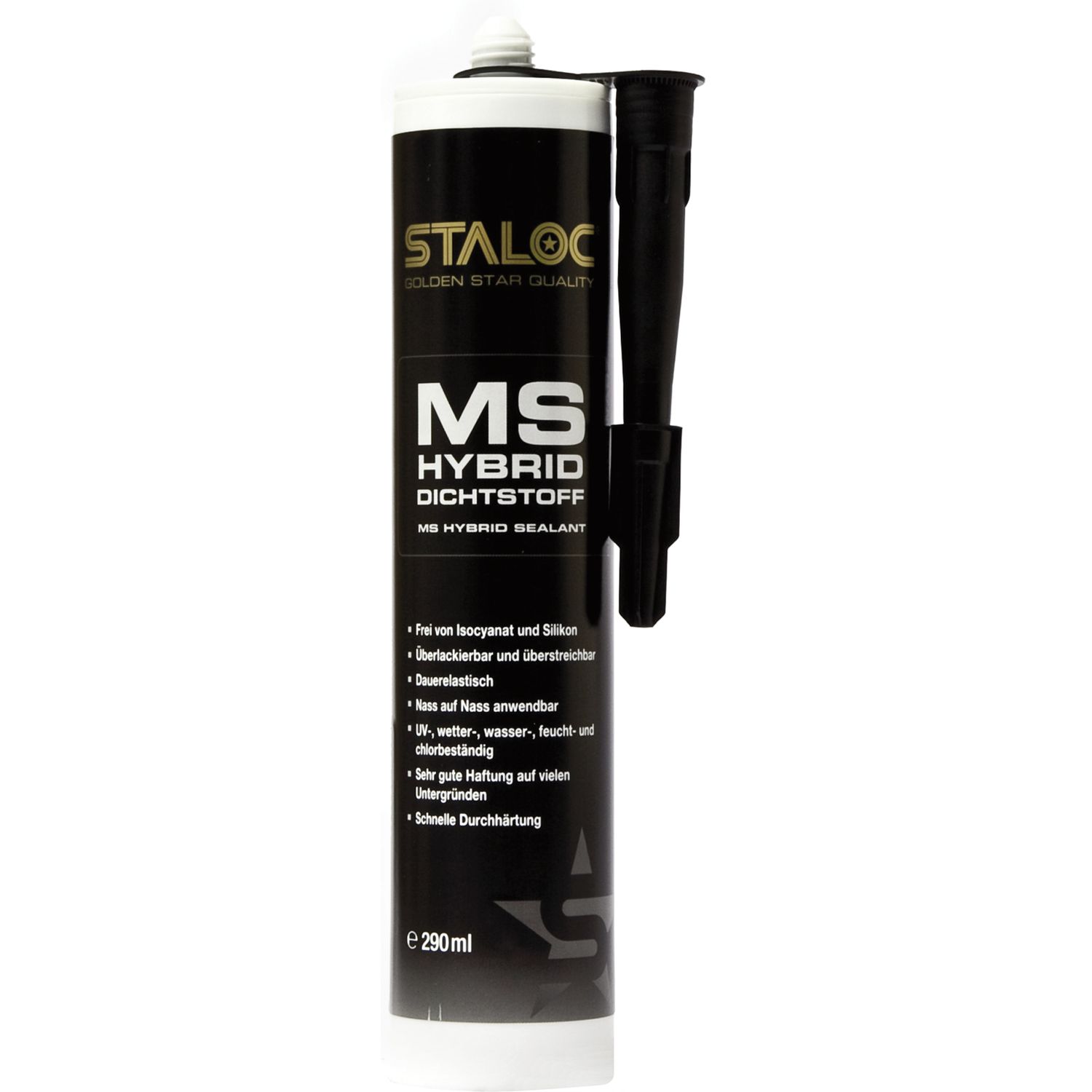 STALOC MS Hybrid 290ml schwarz (290 ml)