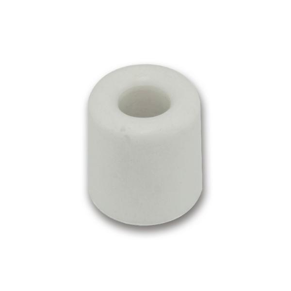 Wand-u. Bodentürpuffer - ø 40 mm, Höhe 32 mm, Gummi weiß