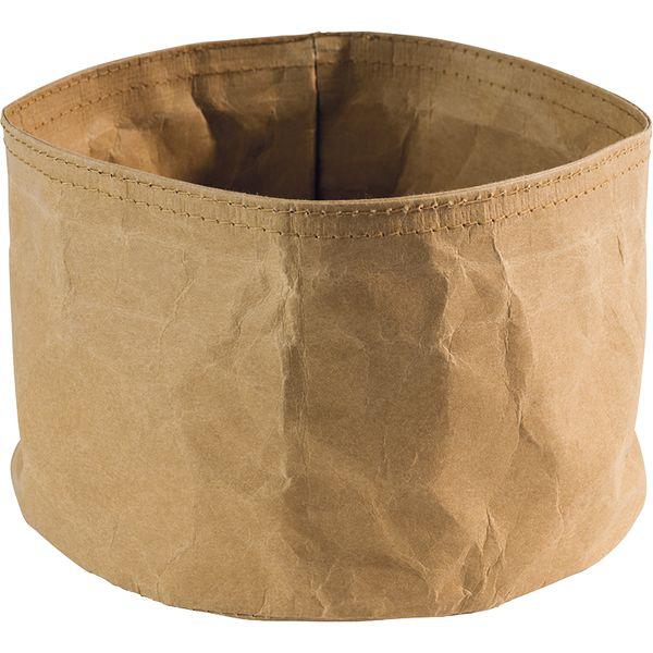 "Paperbag" Brottasche, Höhe: 110 mm, ø: 170 mm, beige