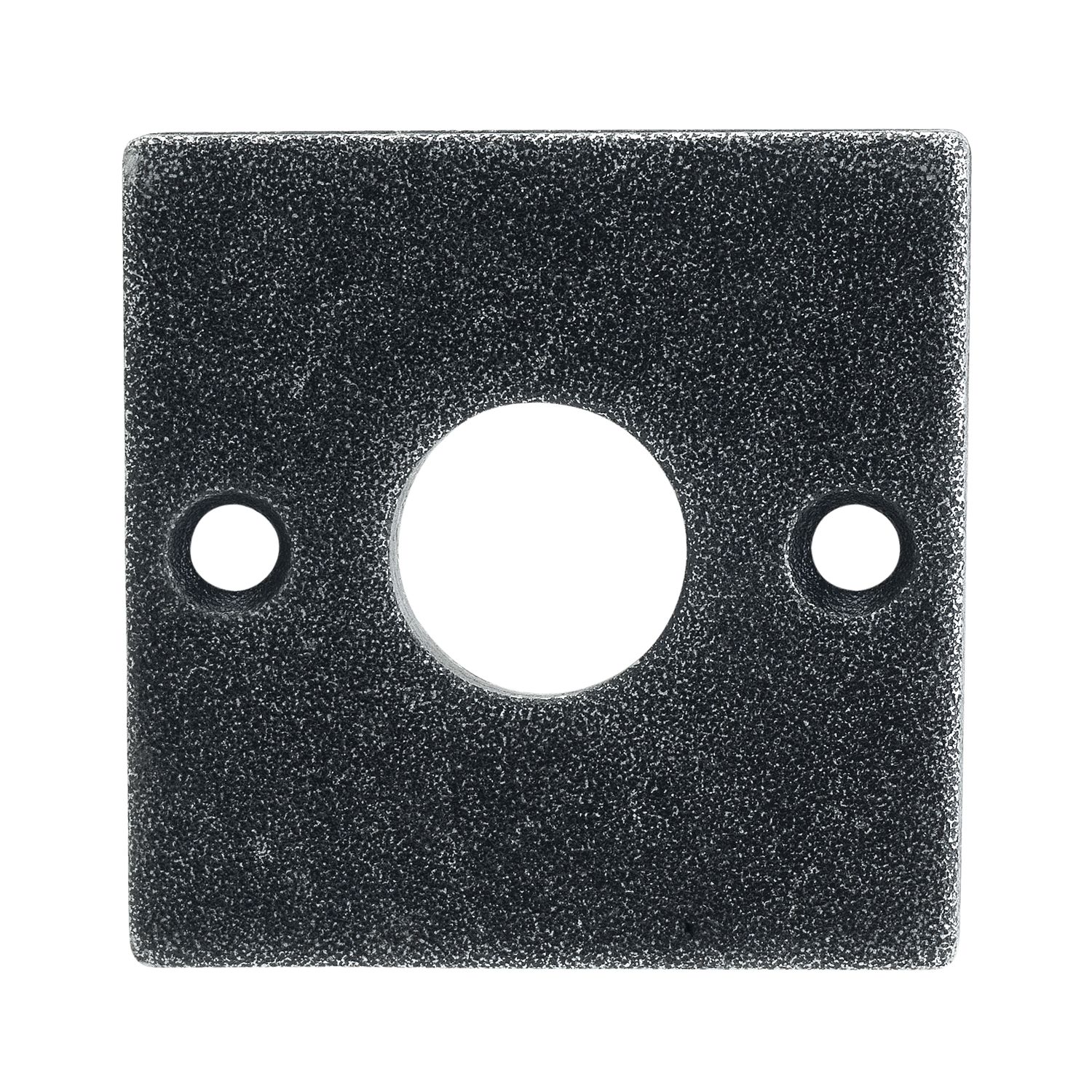 Halcö HALCÖ Rosette HALL & SÖLL - WC, 52 x 52 mm, verzinkt schwarz passiviert