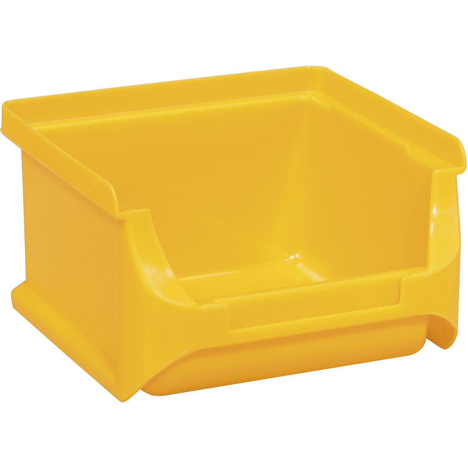 Allit Sichtlagerkasten Größe 1 gelb 102 x 100 x 60 mm Allit Sichtlagerkasten Größe 1 gelb 102 x 100 x 60 mm