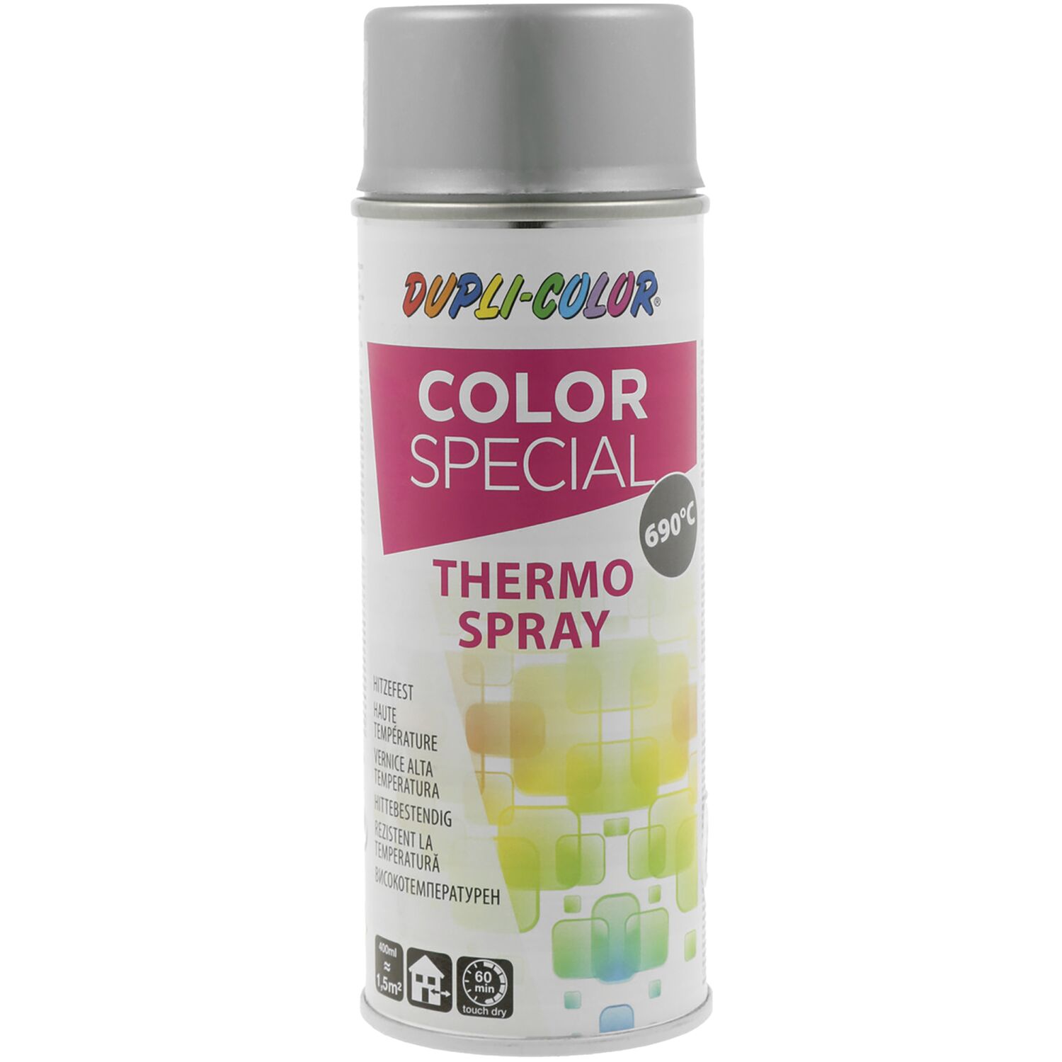 Dupli-Color COLOR Hitzefest Spray 400ml, silber 690° C