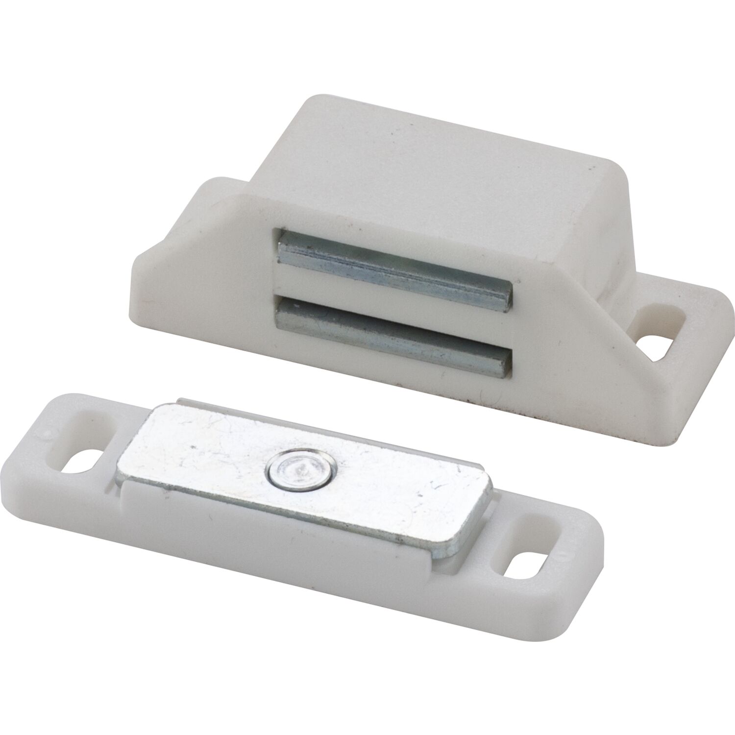 Maco #01.0663 Haftmagnetschnapper Type 6, Haltekraft 6 kg, Kunststoff weiß