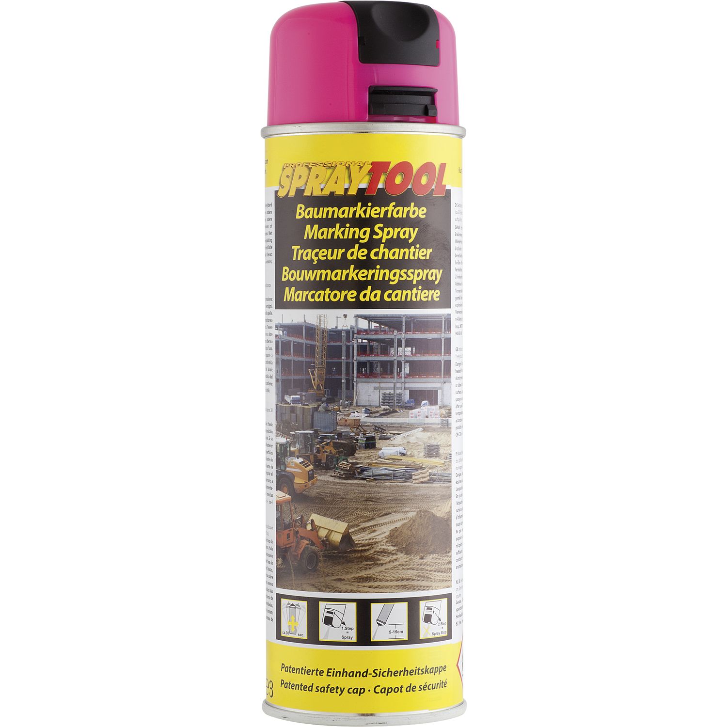 ColorMark Baumarkierspray – SprayTool neonpink 500ml
