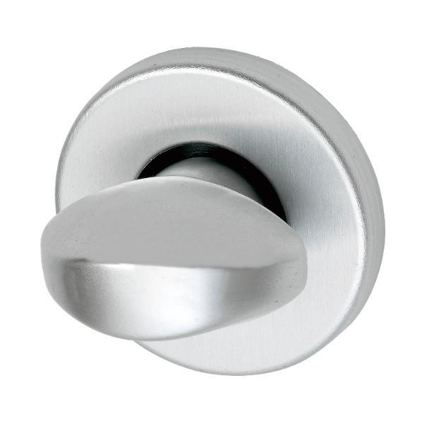 WC - Rosette SCH Line, L/U - Form ø 50 mm, silber eloxiert