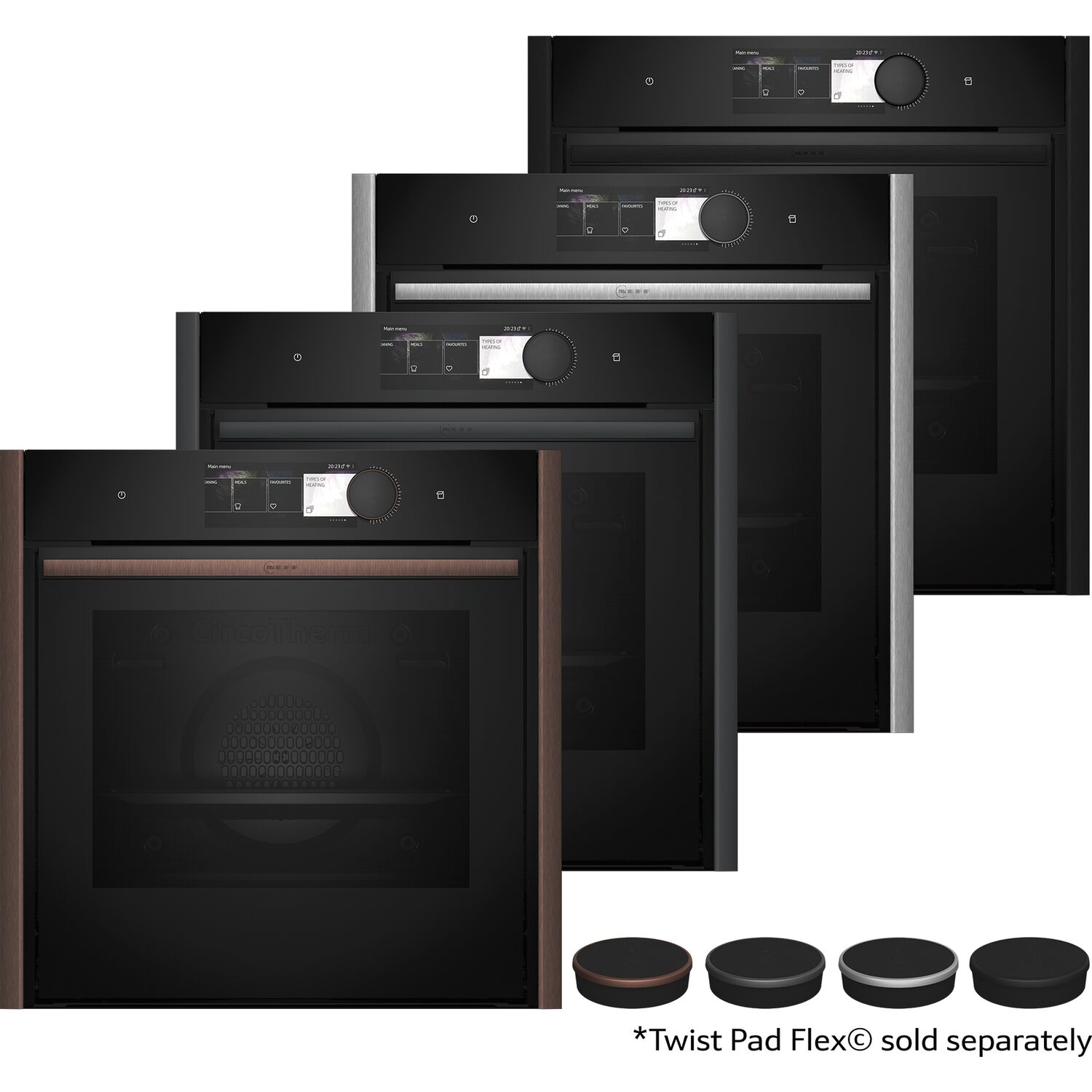 Neff Dampfbackofen B69FY5CX0 Flex Design - 5 Jahre Garantie