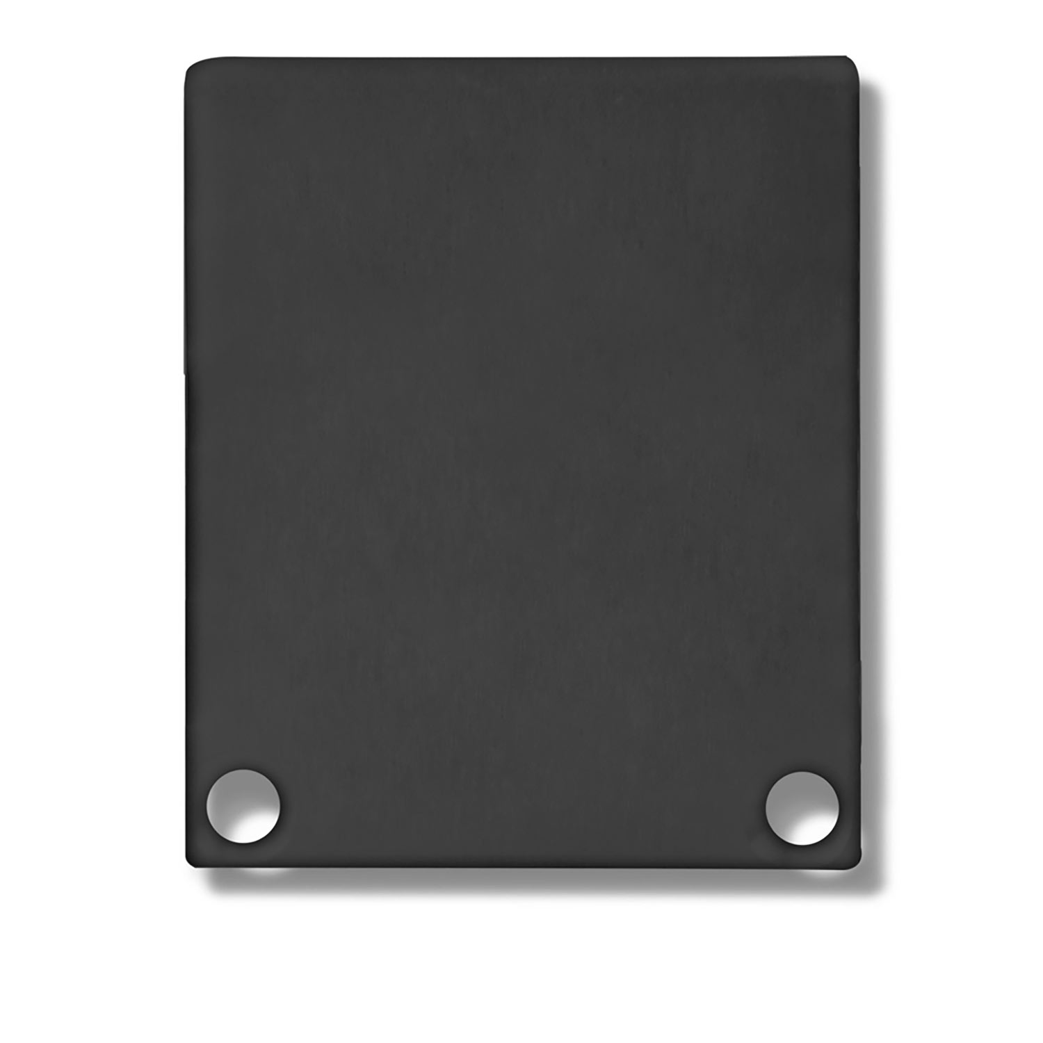 ISOLED Endkappe EC44 Alu schwarz RAL 9005 für SURF/DIVE24 FLAT mit COVER11 2 STK inkl. Schrauben