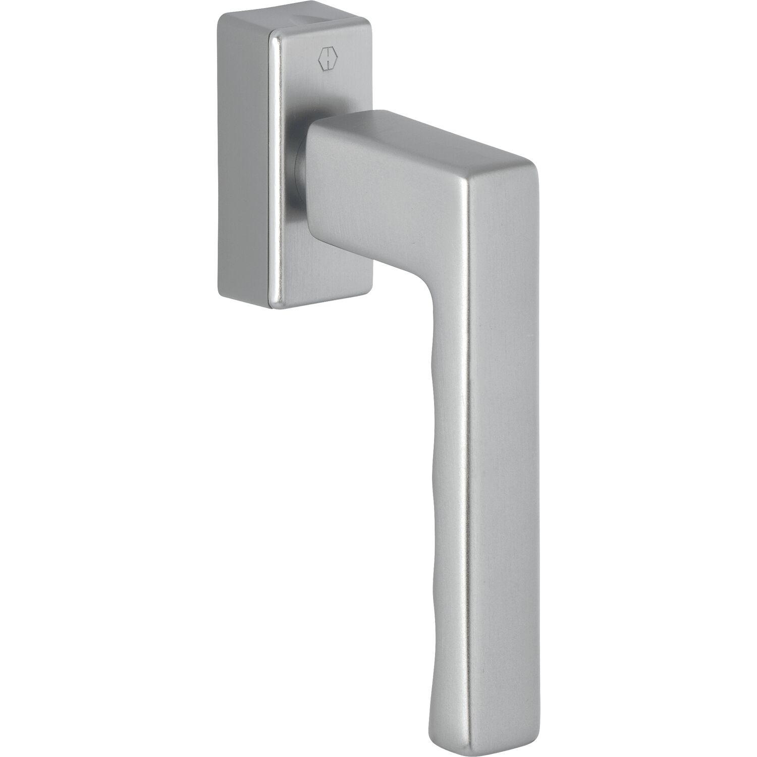 Hoppe Fenstergriff TOULON SecuForte Vierkant 32-42mm Aluminium edelstahlfarbig matt