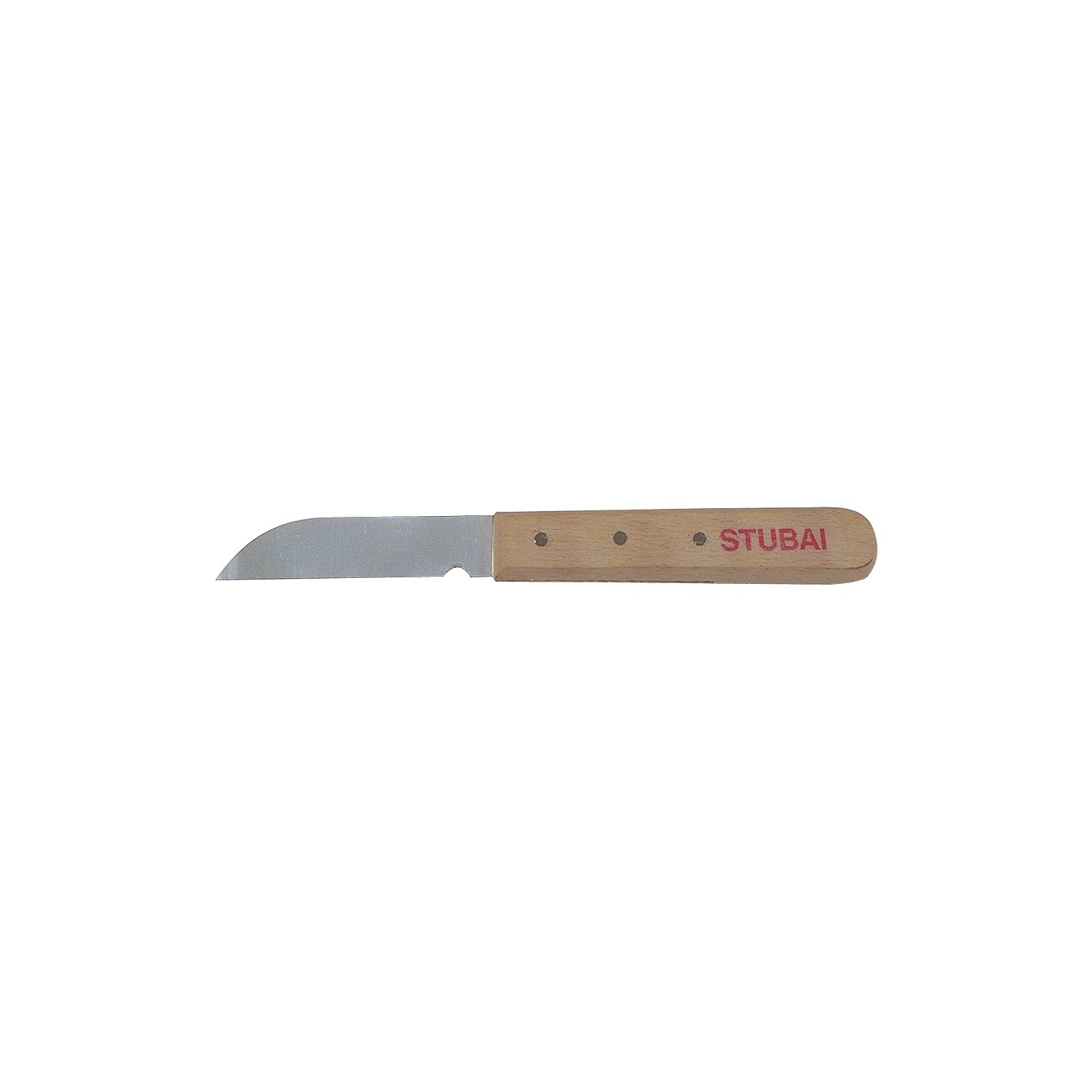 STUBAI Kabelmesser mit feststehender Klinge und mit Kerbe