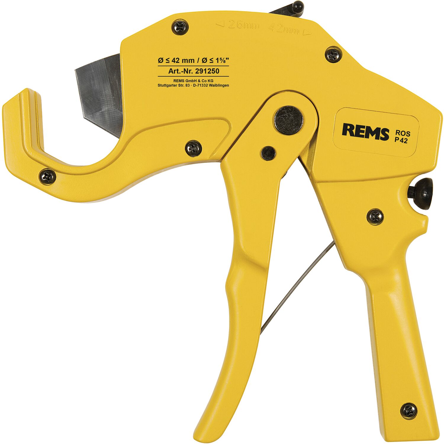 REMS Rohrschere ROS P 42 mm