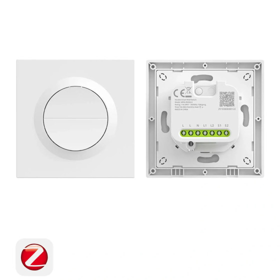 Sonoff Orb-ZBW2 Zigbee Doppelter Intelligenter Wandschalter MINI-ZB2GS-E