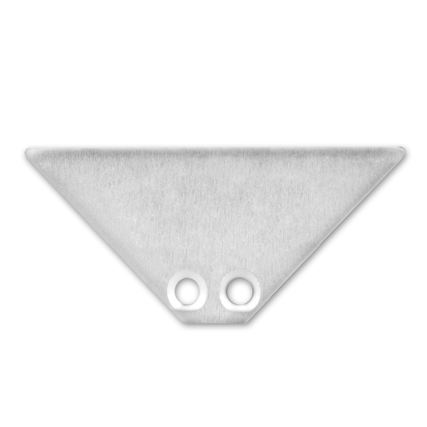 ISOLED Endkappe EC84 Aluminium für Profil CORNER12 2 STK inkl. Schrauben