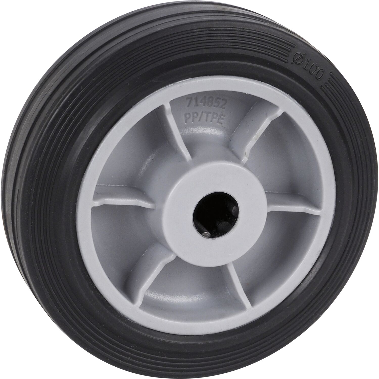 Dörner + Helmer Rad TPE Polypropylen-Felge 100 mm 70 kg