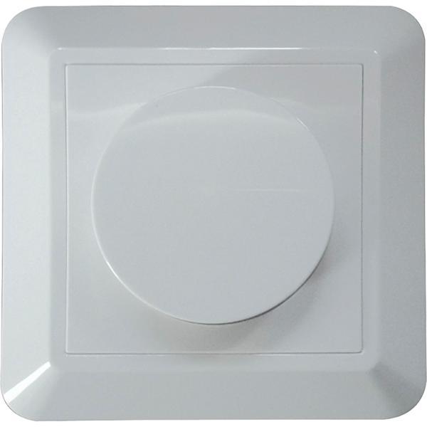 Elektra Einbau-Phasenabschnittdimmer 230 V, 10 - 350W, weiß