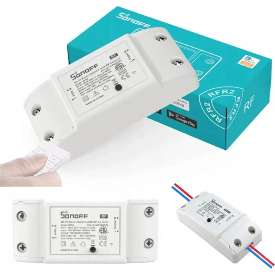 Sonoff Smart switch WiFi + RF 433 Sonoff RF R2