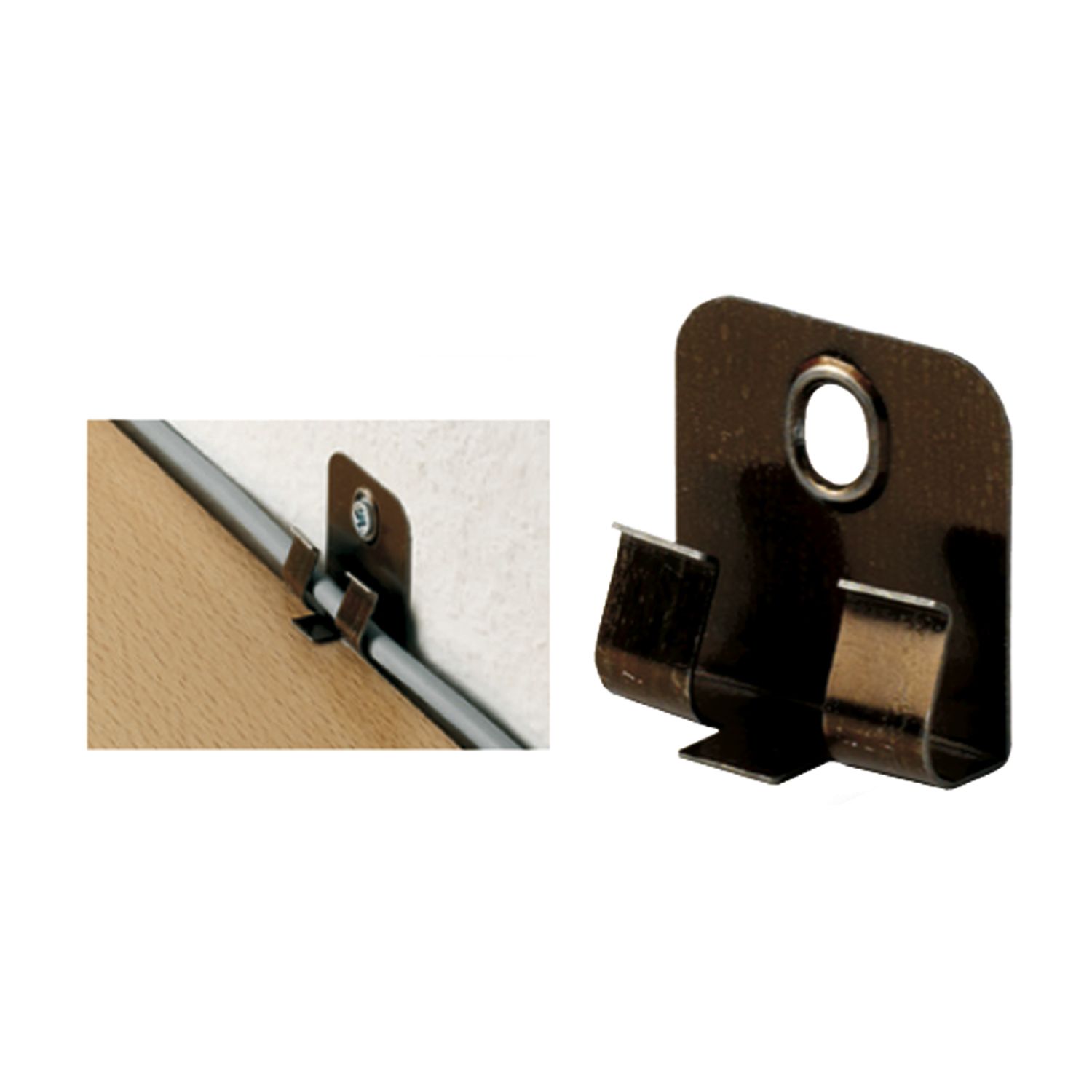 Sockelleistenclip