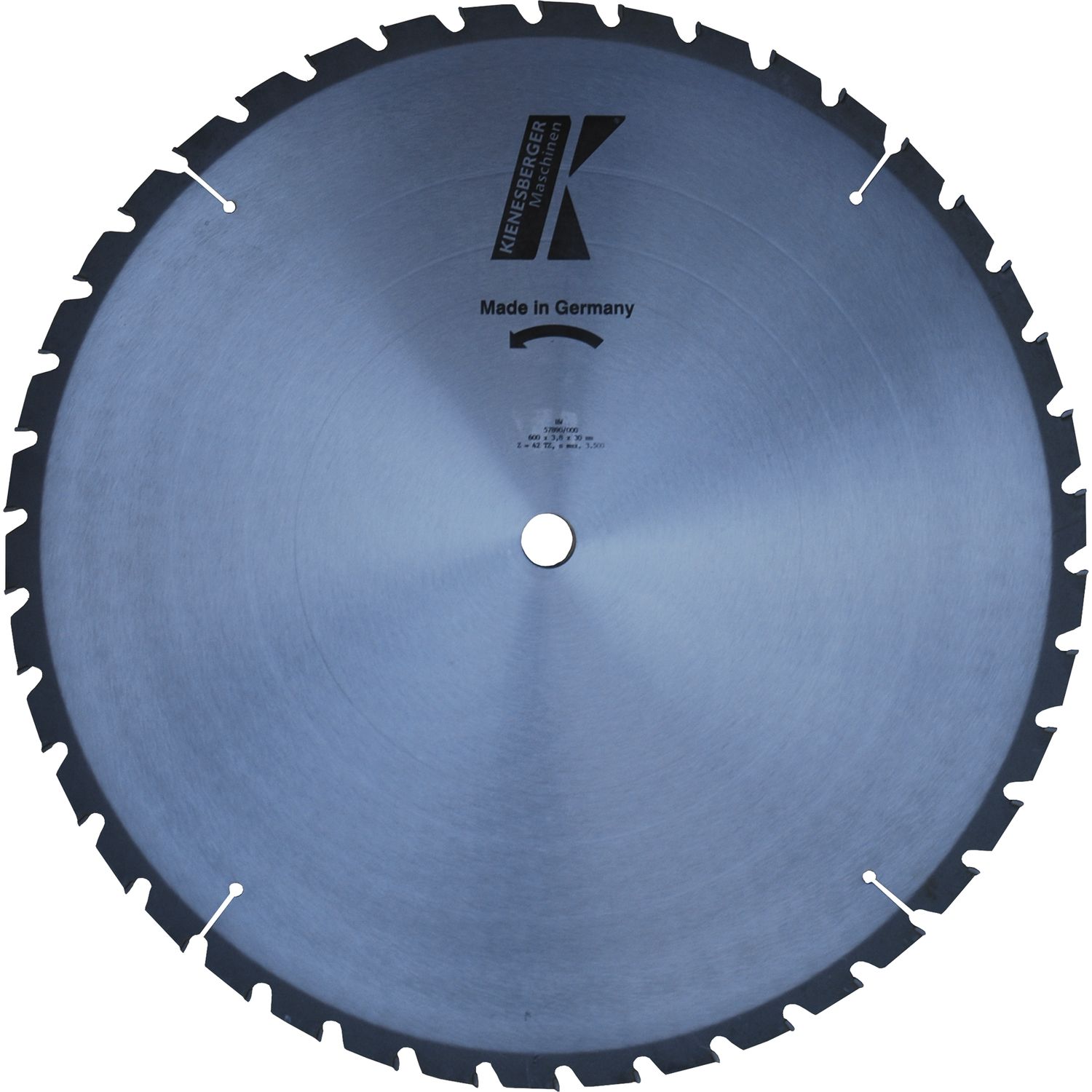 Kienesberger Baustellen Kreissägeblatt HW ø 600 x 3,8 x 30 mm Z42 Nagelfest