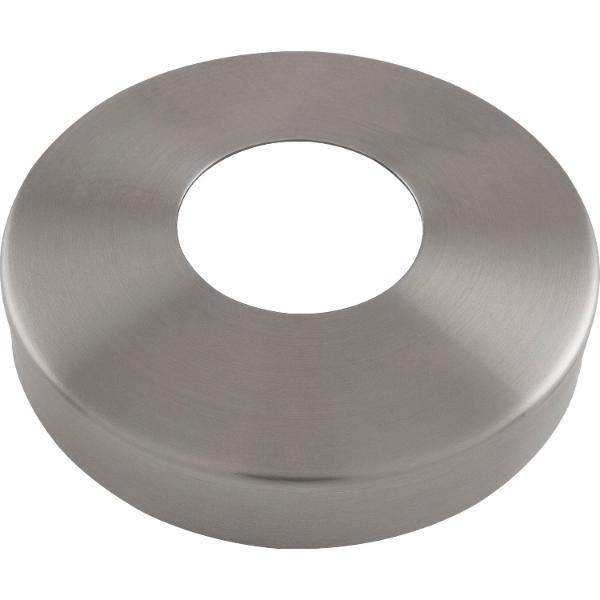 Economy Abdeckrosette für Rohr ø 42,4 mm,Edelstahl geschliffen V2A