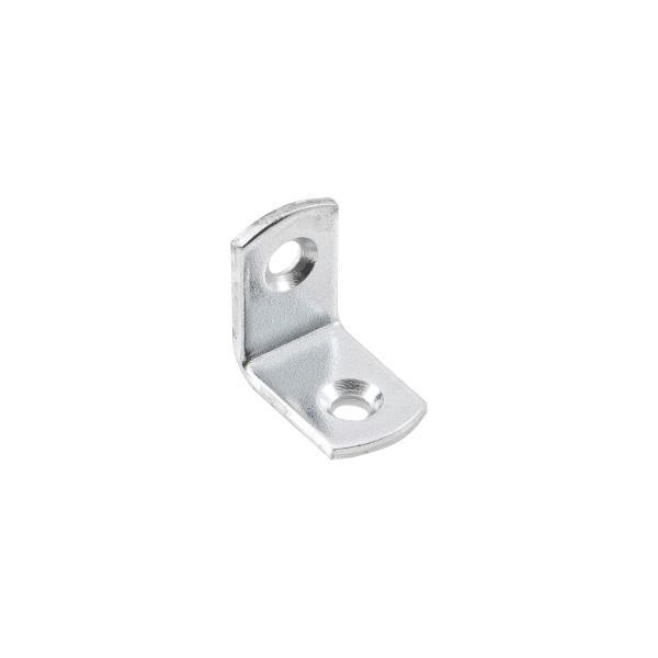 Verbindungswinkel mit 2 Schraublöcher 20x20x13mm verzinkt