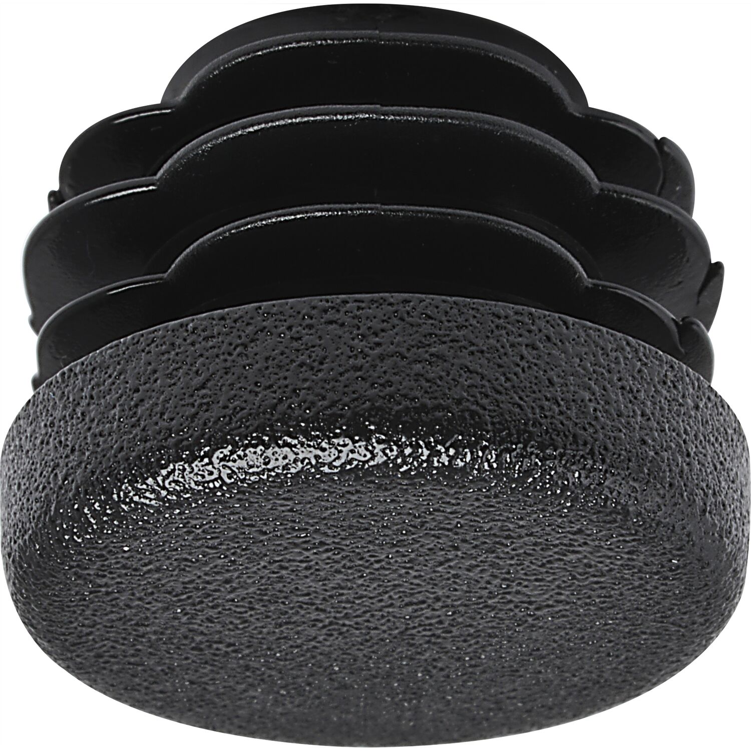 Lamellenstopfen ø 108mm Wandstärke 2,5 - 4,5 mm schwarz