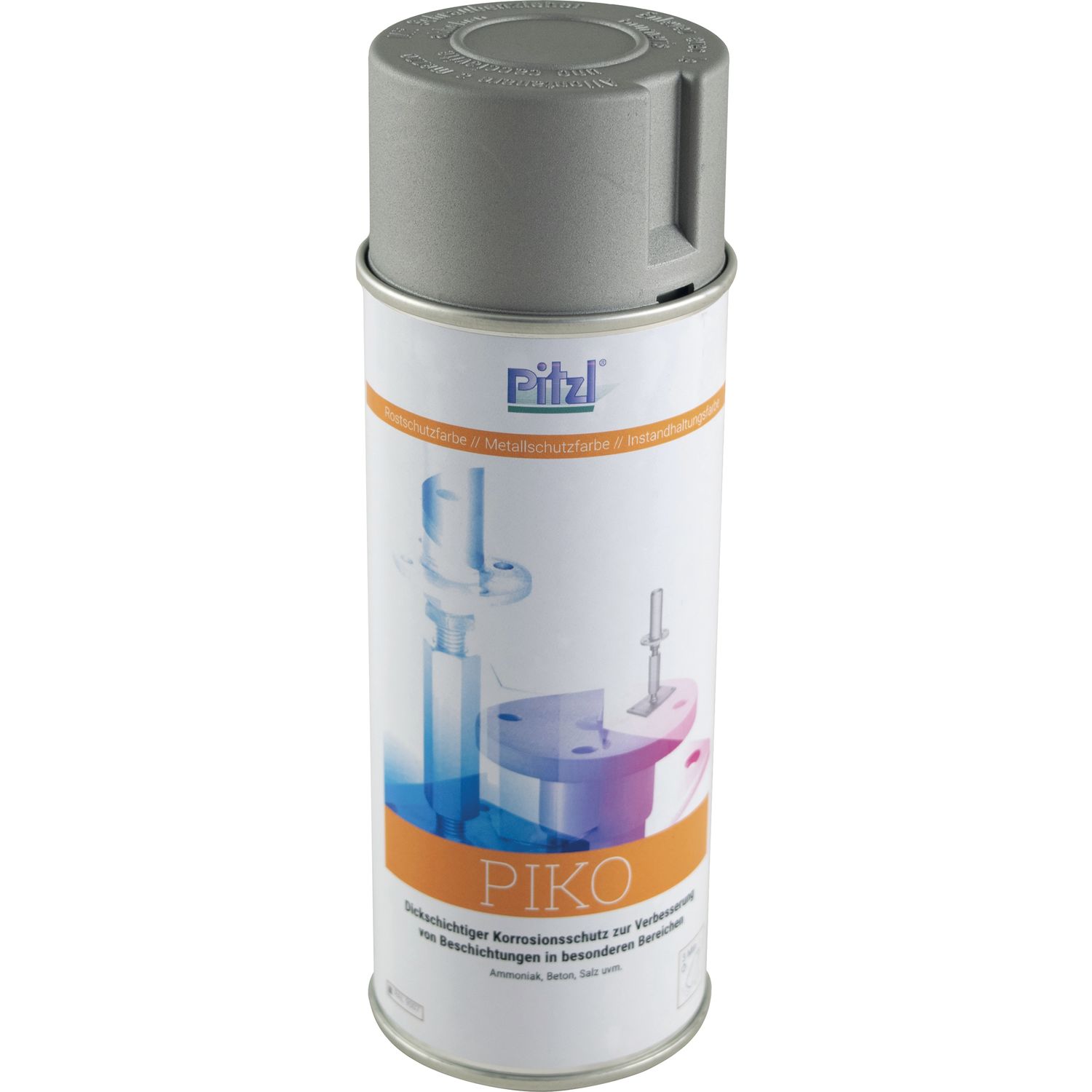 Pitzl Korrosionsschutz PIKO 400ml - Stahl grau RAL 9007