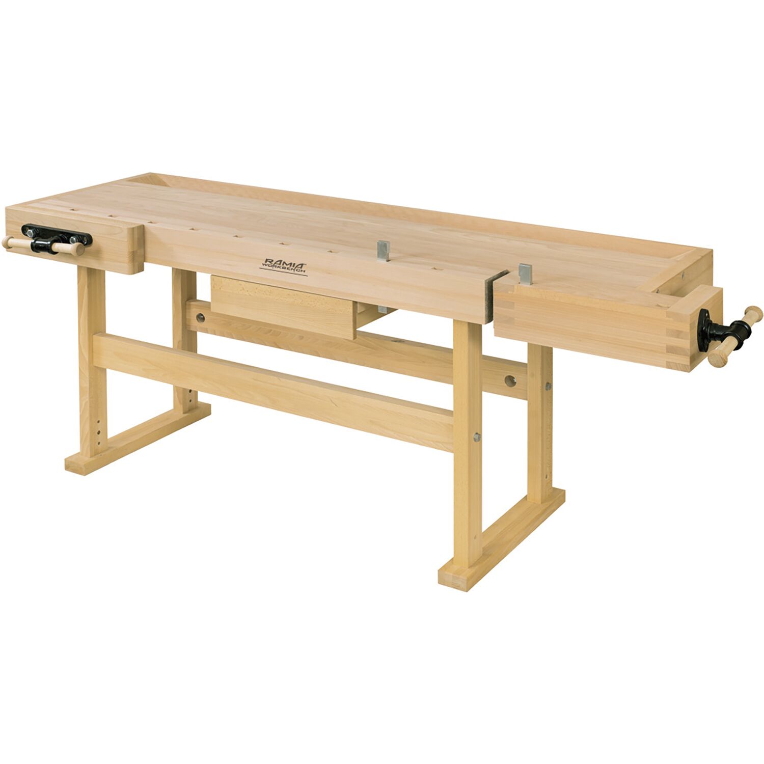 RAMIA Tischler Hobelbank 1900 x 610 x 860 mm Modell A