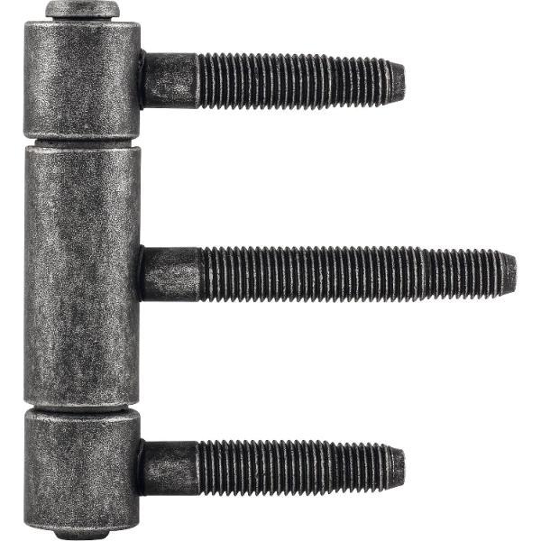 Halcö Steckband 3-teilig ø 20mm,Höhe 92mm,Stahl schwarz