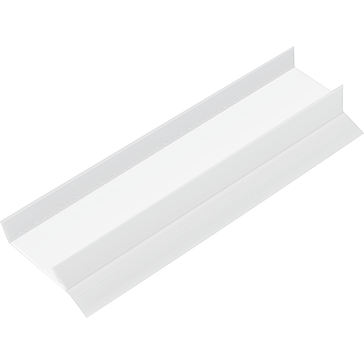 REHAU Sockel-Abschlussprofil 19 mm mit Dichtlippe, Kunststoff weiß (3 m)
