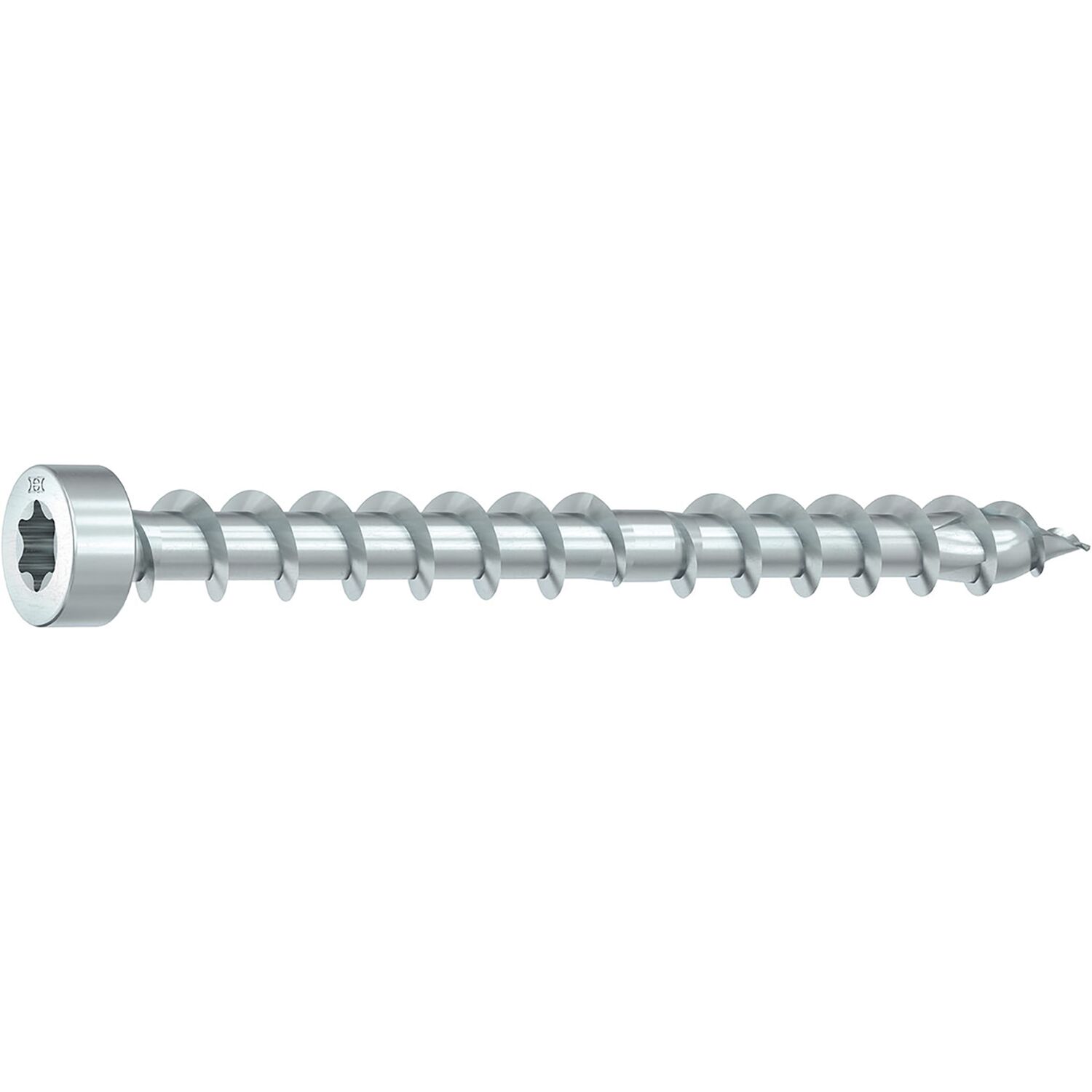 HECO-CC Holzbauschraube Zylinderkopf 8.5x250 TX40 verzinkt-blau mit Bewertung (50 Stück)