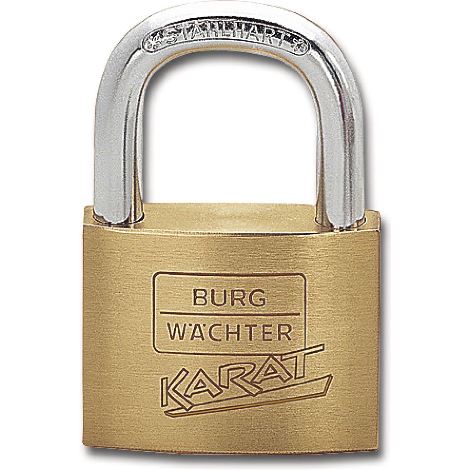 Burg-Wächter Vorhangschloss 217 Karat gleichsperrend, Sperre X1, Breite 50 mm