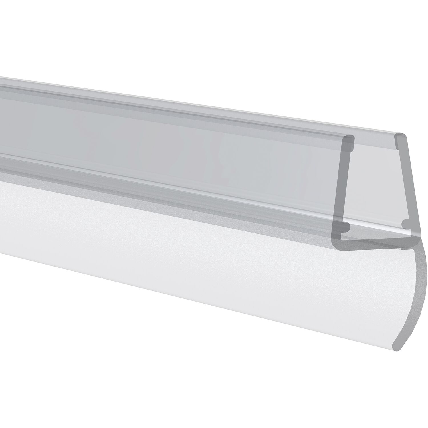 REHAU Mitteldichtprofil mit Lippe, für 6 - 8 mm, 2500 mm, Kunststoff transparent REHAU Mitteldichtprofil mit Lippe, für 6 - 8 mm, 2010 mm, Kunststoff transparent