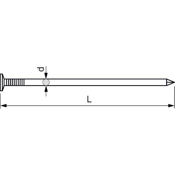 secOtec Drahtstift 1,4X25 blank SB-74 G.