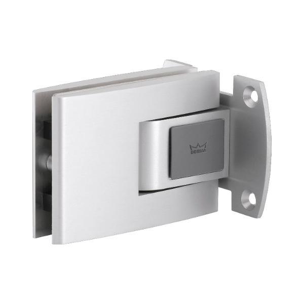 DORMA-Glas Pendeltürbeschlag Tensor Glas-Wand, Feststellpunkt 90°,Aluminium silber eloxiert