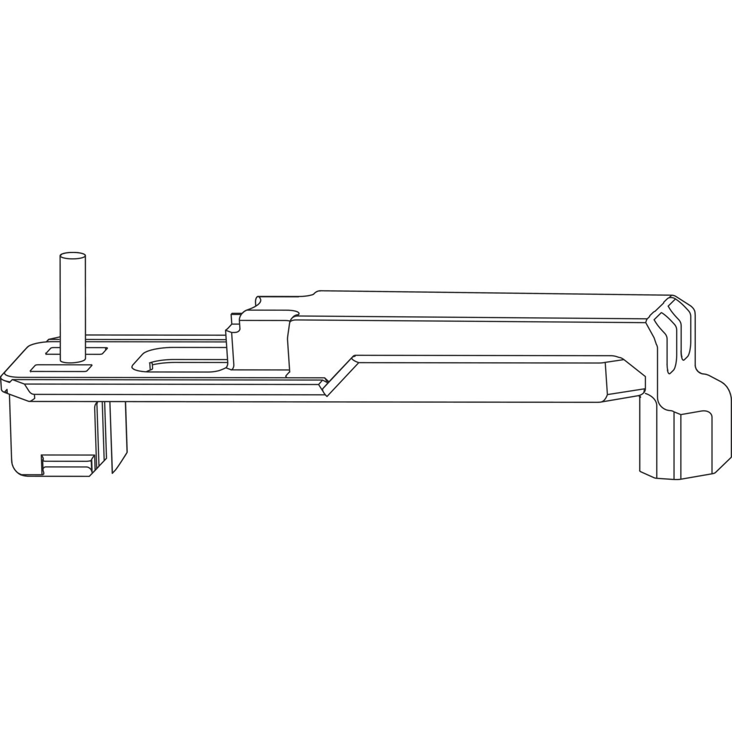 ROTO NT/NX Sicherungselement für Stulpflügelgetriebe Standard (553292)